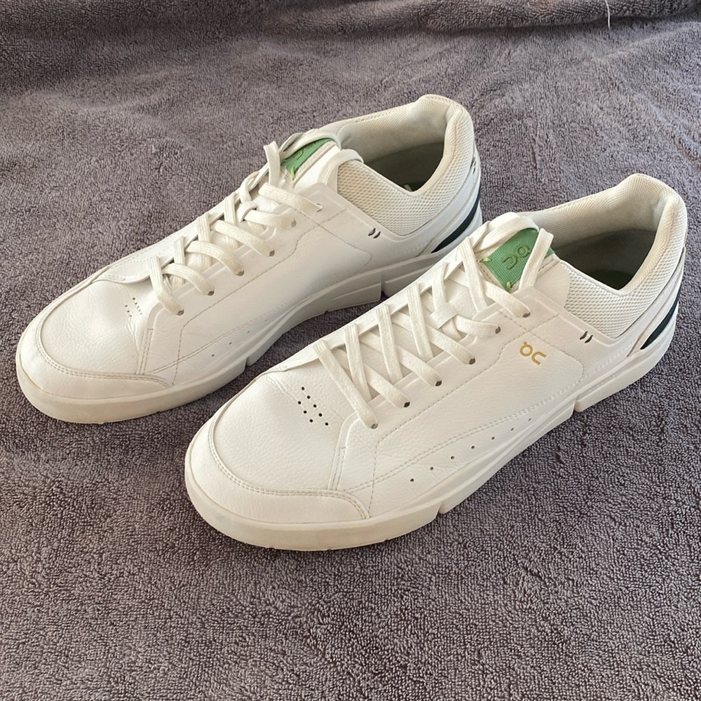 On Cloud THE ROGER Centre Court, Size 11.5, White